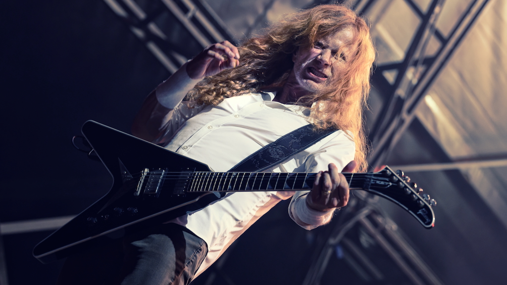Dave Mustaine mit Megadeth beim Bloodstock Open Air Festival 2023 im englischen Derby